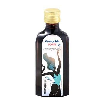 Health Labs, OmegaMe Forte, płyn, smak pomarańczowy, 160 ml