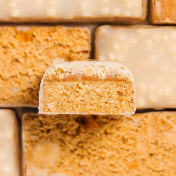 Fizi, Salted Caramel, Mood Booster, baton orzechowy w polewie, słony karmel, 40 g