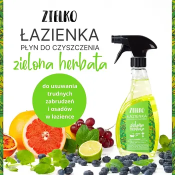 Zielko, Płyn do łazienki, zielona herbata, 500 ml