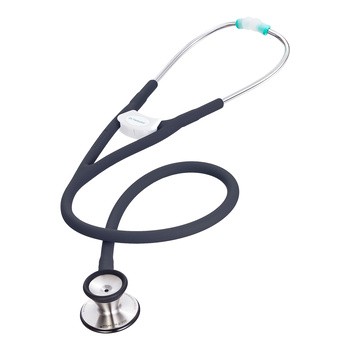 Dr. Famulus stetoskop następnej generacji DR530 light grey Stetoskop kardiologiczny - podwójne światło przewodu