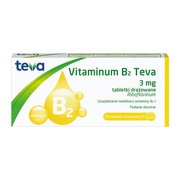 alt Vitaminum B2 Teva, 3 mg, tabletki drażowane, 50 szt.