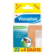 Viscoplast, Zestaw Turystyczny, plastry z opatrunkiem, 26 szt. (22 + 4 GRATIS) https://azcdn.doz.pl/image/d/product/5641a3a0-scale-180x180.png