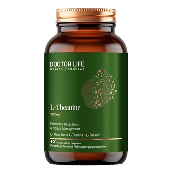 Doctor Life L-Theanine, kapsułki, 120 szt.