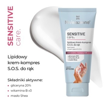 Farmona Nivelazione, krem-kompres, S.O.S., lipidowy krem do rąk, 80 ml
