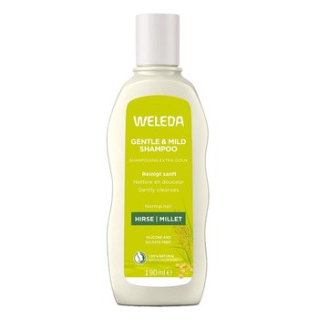 Weleda, odżywczy szampon z prosem do włosów normalnych, 190 ml