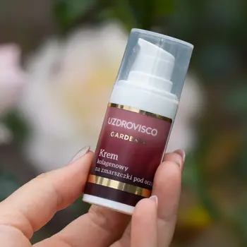 Uzdrovisco Gardenia, krem kolagenowy na zmarszczki pod oczy, 15 ml