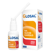 Glosal, spray na suche gardło, 25 ml