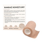 Paso, bandaż kohezyjny, 10 cm x 4,5 m, cielisty, 1 szt. https://azcdn.doz.pl/image/d/product/f0cbccde-scale-180x180.png