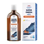 alt Osavi Super Omega + D3, 2900mg Omega 3, naturalny aromat cytrynowy, olej, 500 ml
