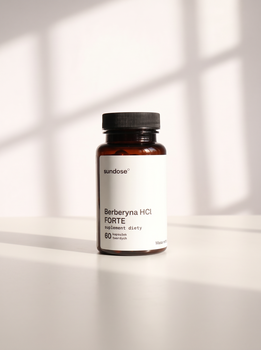 Sundose Berberyna HCl Forte, kapsułki twarde, 60 szt.