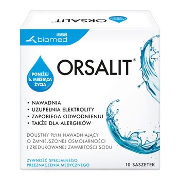 Orsalit, proszek o smaku neutralnym, 10 saszetek
