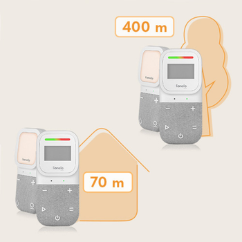 Lionelo Babyline 2.3, niania elektroniczna audio, 1 szt.