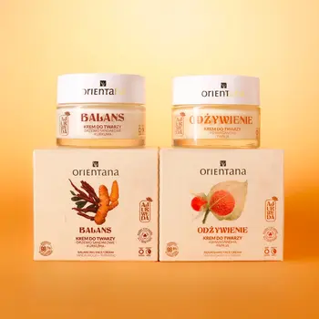 Orientana, odżywczy krem do twarzy ASHWAGANDHA, 40 ml