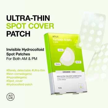 Anua Ultra-Thin Spot Cover Patch, plasterki na niedoskonałości, 75 szt.