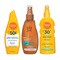 Zestaw DAX Sun, emulsja ochronna dla skóry wrażliwej, SPF 50+, 160 ml + nawilżający spray ochronny SPF 30, 200 ml + Turbo Gold, przyspieszacz opalania do twarzy i ciała, 200 ml