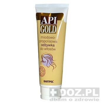 Api-Gold, odżywka do włosów, miodowo-propolisowa, 100 g