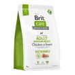 Brit Care Dog Sustainable Adult Medium Breed, pełnoporcjowa karma dla psów średnich ras, 3 kg