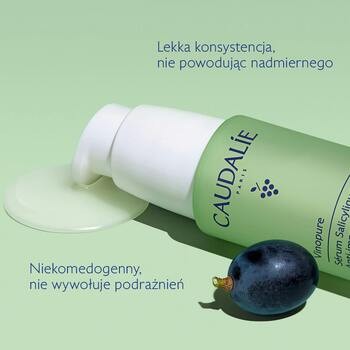 Caudalie Vinopure, serum na niedoskonałości z kwasem salicylowym, 30 ml