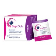 alt SeptOpia, sterylne chusteczki jednorazowe do higieny powiek, 20 szt.