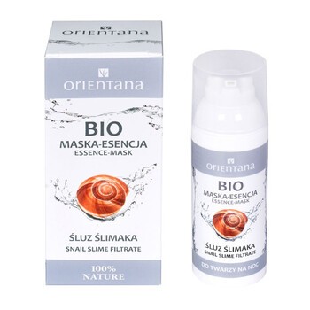 Orientana Bio, maska-esencja, śluz ślimaka, 50 ml