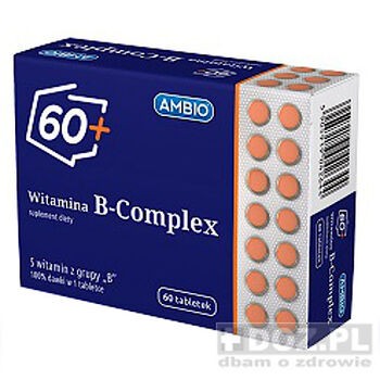Ambio Witamina B Complex 60+, tabletki, 60 szt.