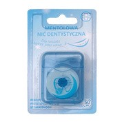Testeo, nić dentystyczna, mentolowa, woskowana, 50 m https://azcdn.doz.pl/image/d/product/284fed18-scale-180x180.png