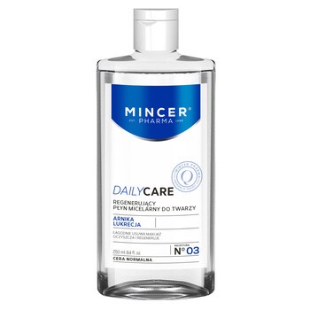 Mincer Pharma Daily Care, regenerujący płyn micelarny do twarzy, 250 ml