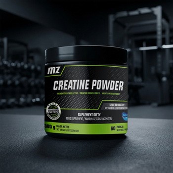 MZ Creatine Powder, proszek, smak neutralny, 300 g