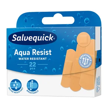 Salvequick Aqua Resist plastry wodoodporne miks 22 szt. [ORKLA CARE S.A.]