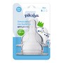 Pikabu Baby Care, smoczek na butelkę antykolkowy, 0-6 m, 2 szt.