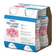 Resource Protein, płyn, smak truskawkowy, 4 x 200 ml