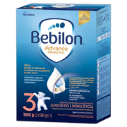 Bebilon Advance Pronutra 3 Junior, formuła na bazie mleka po 1. roku życia, proszek, 1000 g