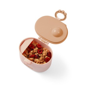 BabyOno, przenośny pojemnik na mleko w proszku, beżowy, 1 szt.