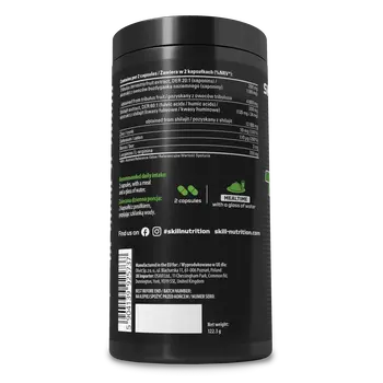 Skill Nutrition Tribulus + Shilajit, kapsułki, 180 szt.