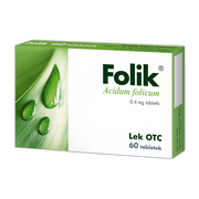 Folik, 0,4 mg, tabletki, 60 szt.