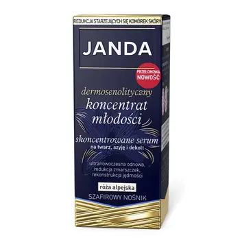 Janda, dermosenolityczny koncentrat młodości, serum do twarzy, 30 ml