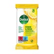 Dettol Power & Fresh, antybakteryjne chusteczki do dezynfekcji powierzchni, cytryna, 36 szt.