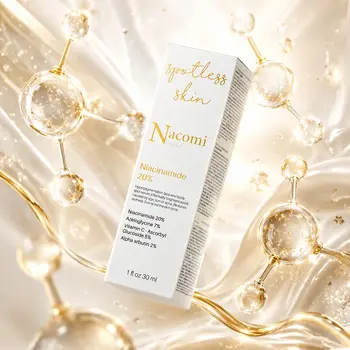 Nacomi Next LVL, punktowe serum na przebarwienia z niacynamidem 20%, 30 ml