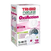 Tri-Bio, Oxi Action, white, naturalne tabletki do usuwania plam z tkanin, 18 szt. https://azcdn.doz.pl/image/d/product/f8cc59c3-scale-180x180.png