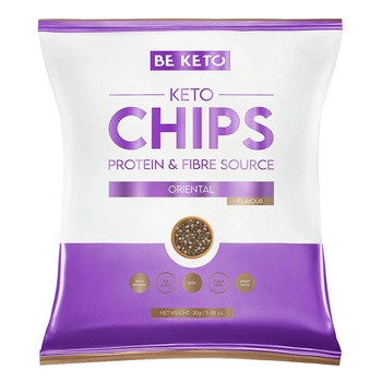 BeKeto, chipsy keto, pikantne orientalne, 30 g