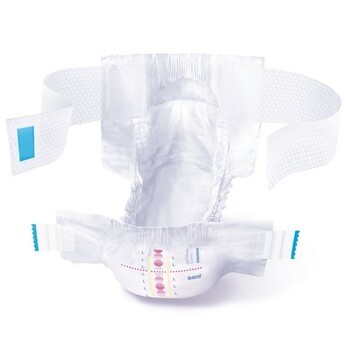 Seni Optima Quatro Medium, pieluchomajtki z pasem biodrowym, rozmiar M, 10 szt.