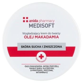 Anida Medi Soft, krem wygładzający, olej makadamia, 100 ml
