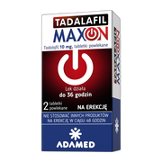 Tadalafil Maxon, 10 mg, tabletki powlekane, 2 szt.