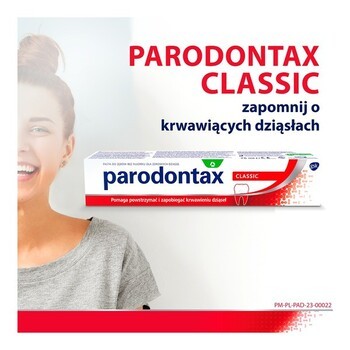 Zestaw 2x Parodontax Classic, pasta do zębów, 75 ml