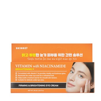 Skin627 Vitamin with Niacinamide, rozjaśniający krem pod oczy z witaminami i niacynamidem, 30 ml