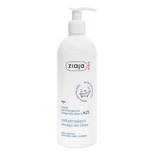Ziaja Med Kuracja Dermatologiczna Pielęgnacja skóry z AZS, natłuszczająca emulsja do ciała, 400 ml