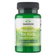 Swanson Probiotic for Kids, smak wiśniowy, 60 szt. https://azcdn.doz.pl/image/d/product/0b41271d-scale-180x180.png