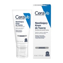 CeraVe, nawilżający krem do twarzy z ceramidami, 52 ml