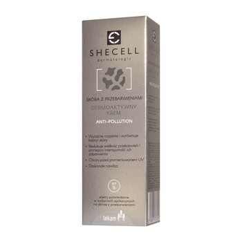 Shecell Dermatologic Protect, dermoaktywny krem, skóra z przebarwieniami, 40 ml