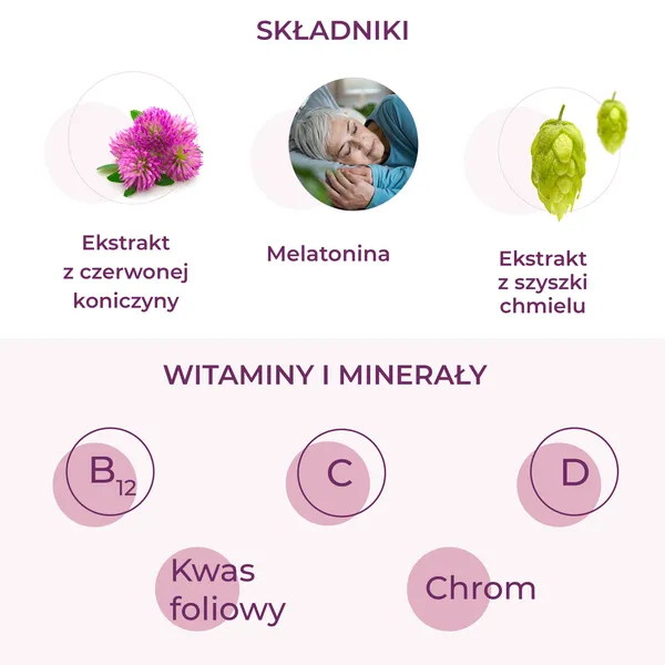 Комплекс для женщин в период менопаузы Jasnum день и ночь, с красным клевером и хмелем, 30 капсул и 30 капсул — фото 4